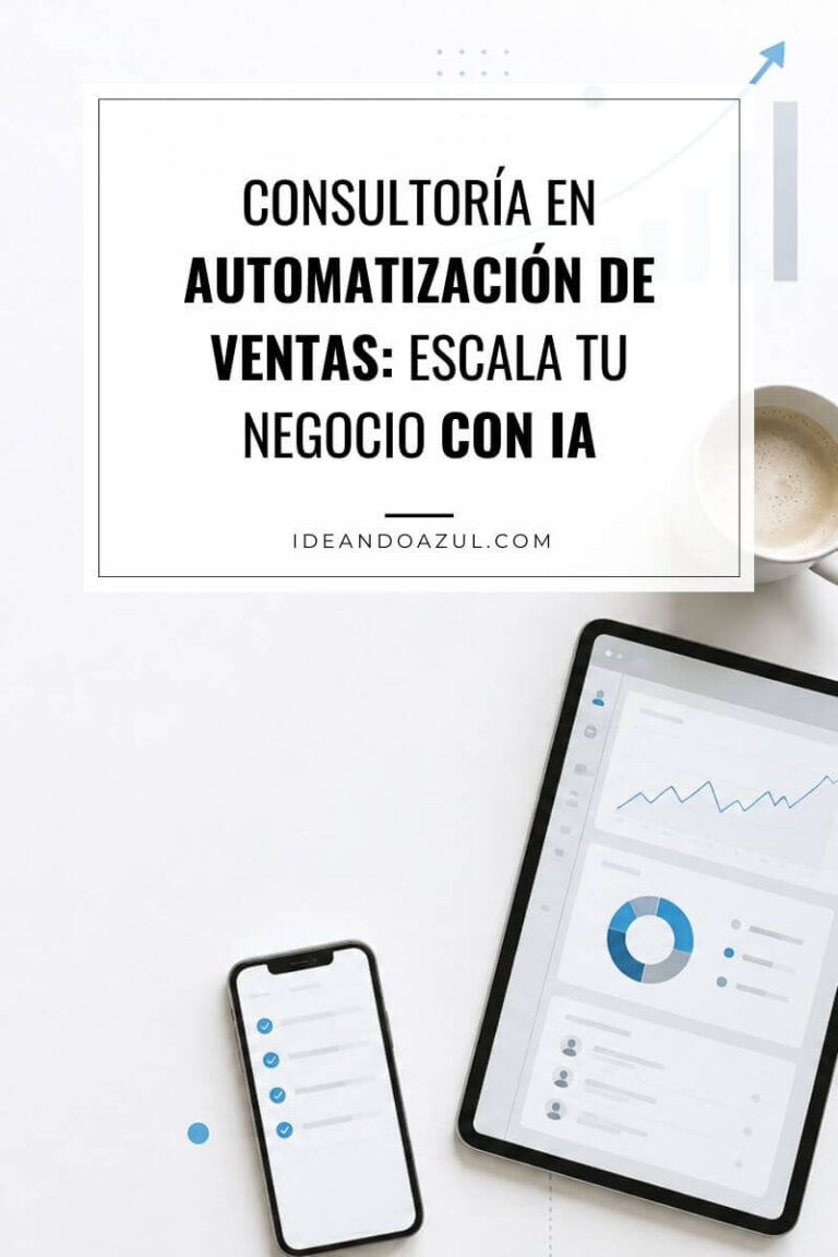 Consultoría en automatización de ventas